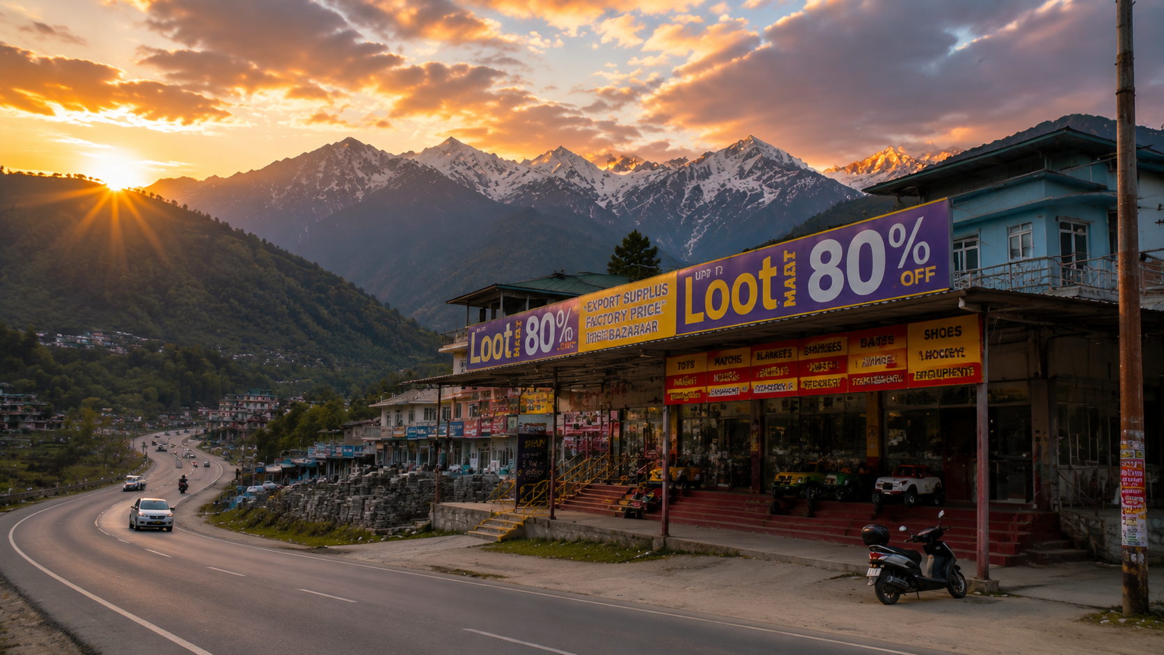 Manali mountain background